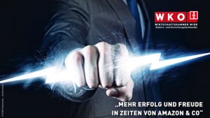 WKW und Hannes Katzenbeisser veranstalten am 11. April einen Power-Abend zum Thema „Mehr Erfolg und Freude in Zeiten von Amazon & Co“.