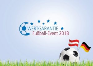 Mit Wertgarantie erhalten 24 Fachhandelspartner die Möglichkeit, beim Fußball-Länderspiel Österreich gegen Deutschland dabei zu sein. 