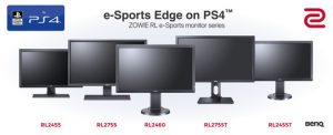 Mit der ZOWIE RL-Serie bringt BenQ fünf neue Monitore, die für Konsolenspiele optimiert wurden.
