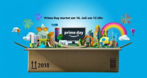 Am 16. Juli feiert Amazon weltweit den prime Day. Mit über 100 Millionen zahlenden Prime-Mitgliedern auf der ganzen Welt soll es der bisher größte Prime Day aller Zeiten werden, wie Amazon sagt. (Bild: Amazon.de) 