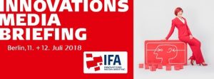Im Zuge des aktuell stattfindenden IFA Innovations Media Briefing geben Hersteller Einblicke in ihre neuesten Ideen, Produkte und Entwicklungen – ob TV-Technologien, künstliche Intelligenz, smarte Küchengeräte oder E-Health. (Bild: IFA Berlin) 