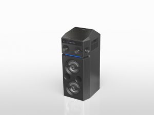 Das Bluetooth System SC-UA30 sorgt für lautstarke Unterhaltung von Partywütigen. 