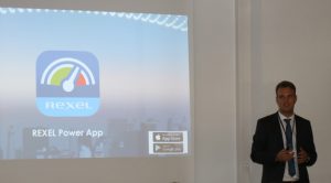 Christoph Czaby präsentierte die Power App…