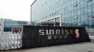 Sunrise Energy hat in Changzhou (nahe Shanghai) eine hochmoderne Fabrik eröffnet, die für eine Produktionsleistung von 1 GW pro Jahr ausgelegt ist.