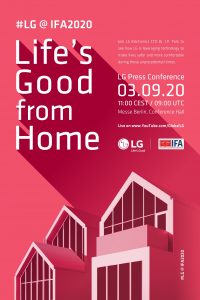 Auf einem virtuellen IFA Messestand will LG seine neue Vision für durchgängiges, hochentwickeltes Wohnen präsentieren.