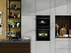 Offene Küchen stellen auch besondere Anforderungen an das Design der Küchengeräte: Die NEFF Collection präsentiert sich deswegen nun auch in Graphit-Grey.