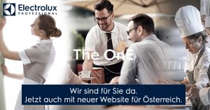 Der Hersteller professioneller Küchen- und Wäschereitechnik, Electrolux Professional, präsentiert seine neue Homepage für Österreich.