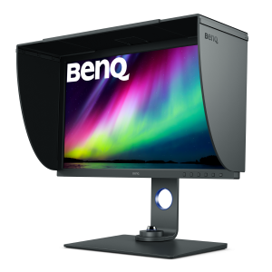 Der neue USB-C Monitor BenQ SW271C bietet viel Platz für den kreativen Workflow.