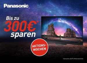 Panasonic verlängert die Direkt-Cashback-Aktion für 40 seiner aktuellen TV-Modelle bis zum 31.12.2021.