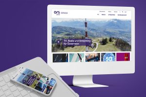 Die ORS blickt mit ihrer neuen Website in die digitale Zukunft der Rundfunkübertragung.