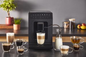 Der neue Evidence ECOdesign Kaffeevollautomat von Krups.