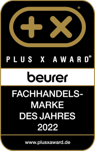 Beurer wurde erneut als „Fachhandelsmarke des Jahres“ ausgezeichnet. (Bild: Plus X Award)