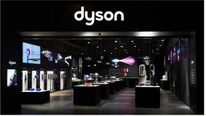 2021 eröffnete Dyson seinen ersten „Dyson Demo Store“ in Österreich, in der Shopping City Süd in Vösendorf. Dort wird auf 168 m2 direkt an Endkunden verkauft. (Foto: Dyson)