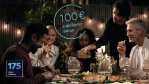 Die Siemens 175 Jahre Jubiläums-Bonus wird mit einer umfassenden Werbeaktion unterstützt.