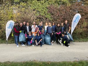 Das Team von Beko Grundig Österreich nahm bereits am 11. Oktober an den Plogging-Aktivitäten von Arçelik teil.