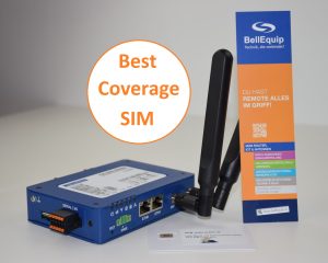 Die Best Coverage SIM-Karten verbinden sich mit dem optimalen Provider und gewährleisten so die bestmögliche Konnektivität.