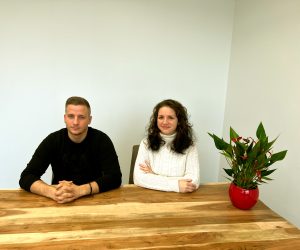 Neu in den Abteilungen Technik und Marketing: Nikola Milenkovic & Franciska Baroti.