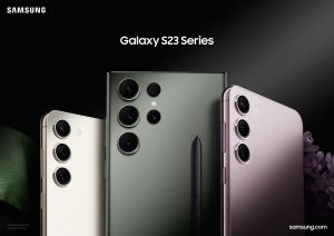 Die Samsung Gaalxy S23 Familie.