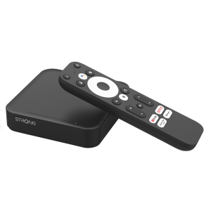 Mit der neuen Streaming Box von STRONG können Anwender ihren vorhandenen Fernseher in ein modernes Smart TV-Gerät erweitern.