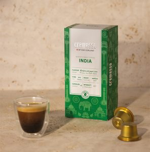 Die neue Cremesso World’s Finest Coffees Edition  Indien.