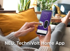 Mit der TechniVolt Home App haben Nutzer im Heimnetzwerk ihre Ladestation und die damit verbundenen Ladevorgänge im Blick.