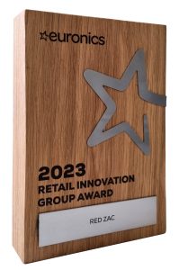 RED ZAC gewann den „Retail Innovation Award“ der Euronics Gruppe. (Foto: Euronics International)