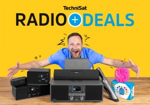 Technisat bietet Käufern von ausgewählten DAB+ Internet-Radios gratis Prämien an wie Soundbars, Bluetooth-Lautsprecher oder ein zweites Internet-Radio.