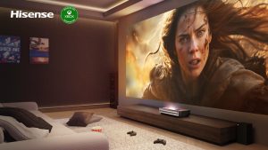 Zukünftig lassen sich Hisense Laser TV Produkte nahtlos mit der Xbox verbinden.