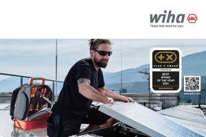 Wiha wurde als Beste Marke des Jahres 2024 in der Produktgattung „Werkzeug“ mit dem PLUS X Award ausgezeichnet.
