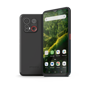 Mit dem ME.6 bringt emporia ein Smartphone für den Mainstream auf den Markt, das allerdings auch über einen No-Panic-Button verfügt.