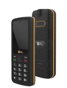 The AGM M9F is a back-to-basics phone, but the phone is very robust and floats, according to Beafon.