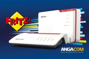 AVM zeigt auf der ANGA COM seine neuen FRITZ!Box-Modelle.
