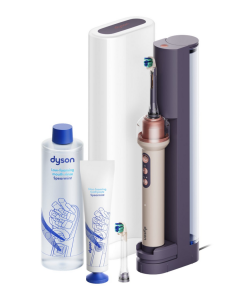 Sechs Jahre Forschung, Entwicklung und Ingenieursarbeit habe es gebraucht – vor zwei Wochen präsentierte Dyson sehr medienwirksam seine jüngste Innovation: eine elektrische Zahnbürste mit Kamera und KI um wohlfeile 479 Euro – die allerdings nicht so recht funktionieren will. (Bild: Dyson)