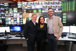V.l.n.r.: Michael Weber (Big Blue Marble), Tina Rieser-Winkler (U1 Tirol Medien), Stefan Cioglia-Rothmair (Radio U1 Tirol)